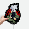 Kakashi Hatake Sharingan 3D Light Box - Anime LED Night Light, Naruto Character Decor for Ninja Fans 