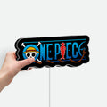 One Piece Logo 3D Light Box - Anime LED Night Light, Official Manga Inspired Decor for Nakama Fans 