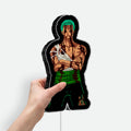 Roronoa Zoro 3D Light Box - One Piece Anime LED Night Light, Samurai Sword Decor for Anime Fans & Manga Lovers 