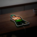 Roronoa Zoro 3D Light Box - One Piece Anime LED Night Light, Samurai Sword Decor for Anime Fans & Manga Lovers 