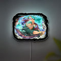 Roronoa Zoro 3D Light Box - One Piece Anime LED Night Light, Straw Hat Pirates Decor for Manga Fans, Anime Bedroom Glow Art 