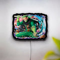 Roronoa Zoro 3D Light Box - One Piece Anime LED Night Light, Samurai Sword Decor for Manga Fans & Anime Lovers 