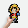 One Piece Chibi Crew 3D Light Box - Straw Hat Pirates LED Night Light, Anime Character Decor for Manga Fans 
