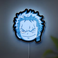 Roronoa Zoro Glow Lamp - One Piece Anime Night Light, Pirate Hunter LED Decor, Japanese Manga Inspired Collectible for Anime Fans 