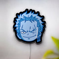 Roronoa Zoro Glow Lamp - One Piece Anime Night Light, Pirate Hunter LED Decor, Japanese Manga Inspired Collectible for Anime Fans 
