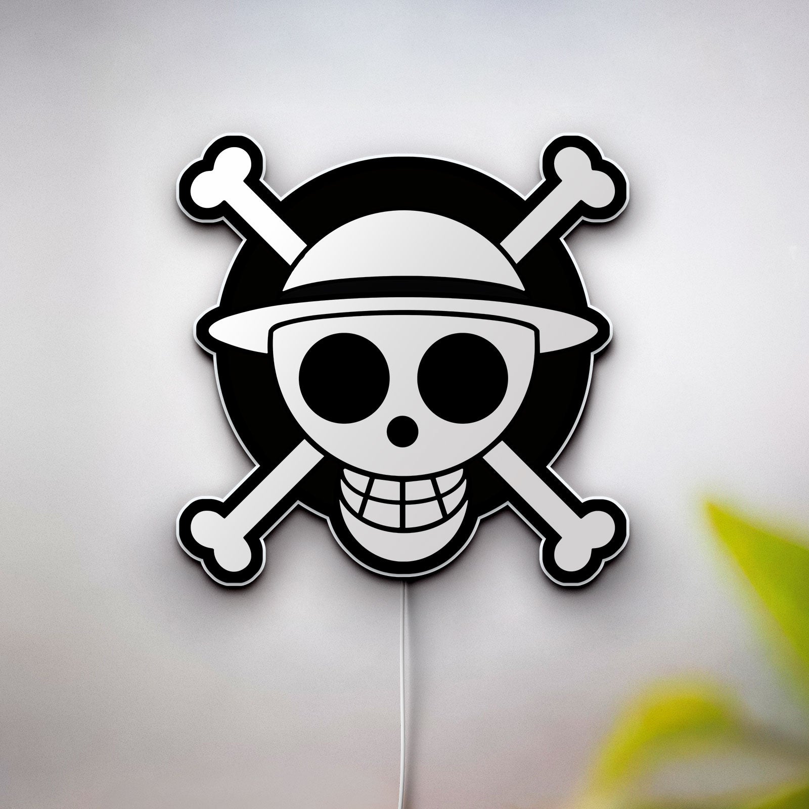 One Piece 3D Light Box - Anime Character LED Night Light, Zoro & Pirates Themed Decor for Manga Fans 