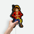 One Piece Luffy 3D Light Box - Anime Character LED Night Light, Pirate King Glow Decor for Anime Fans & Manga Lovers 