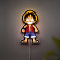 One Piece 3D Light Box - Chibi Straw Hat Crew LED Night Light, Anime Character Decor for Luffy Fans, Japanese Manga Themed Gift 
