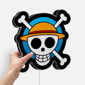 One Piece 3D Light Box - Anime LED Night Light with Mugiwaras Logo, Cool Pirate Decor for Fans of Luffy and Crew 