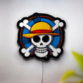 One Piece 3D Light Box - Anime Logo LED Night Light, Pirate Themed Decor for Fans, Cool Gift for Luffy & Zoro Lovers