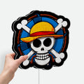 One Piece 3D Light Box - Anime Logo LED Night Light, Pirate Themed Decor for Fans, Cool Gift for Luffy & Zoro Lovers