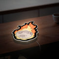 Meteor Glow Light - Cosmic Impact Night Light, Space Themed 3D Art for Astronomy Fans & Sci-Fi Room Decor 