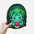 Bulbasaur 3D Light Box - Kanto Starter Pokémon LED Night Light, Art Decor for Gamers & Anime Fans
