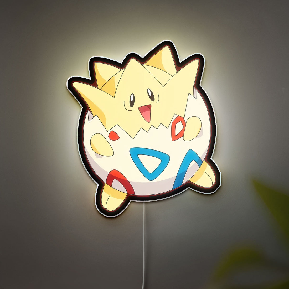 Pokémon Togepi 3D Light Box - Cute Egg Pokémon LED Night Light, Kawaii Anime Decor for Pokémon Fans & Kids Room 