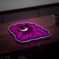 Ghost Pokemon 3D Light Box - Spooky Cute LED Night Light, Anime Character Decor for Gamers & Pokemon Fans 