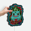 Pokemon 3D Light Box - Bulbasaur Glow Decor, Anime LED Night Light for Gamers & Pokemon Collectors
