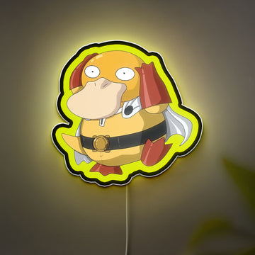 Pokemon Psyduck 3D Light Box - Cute Character LED Night Light, Anime & Gaming Room Decor for Pokemon Fans
