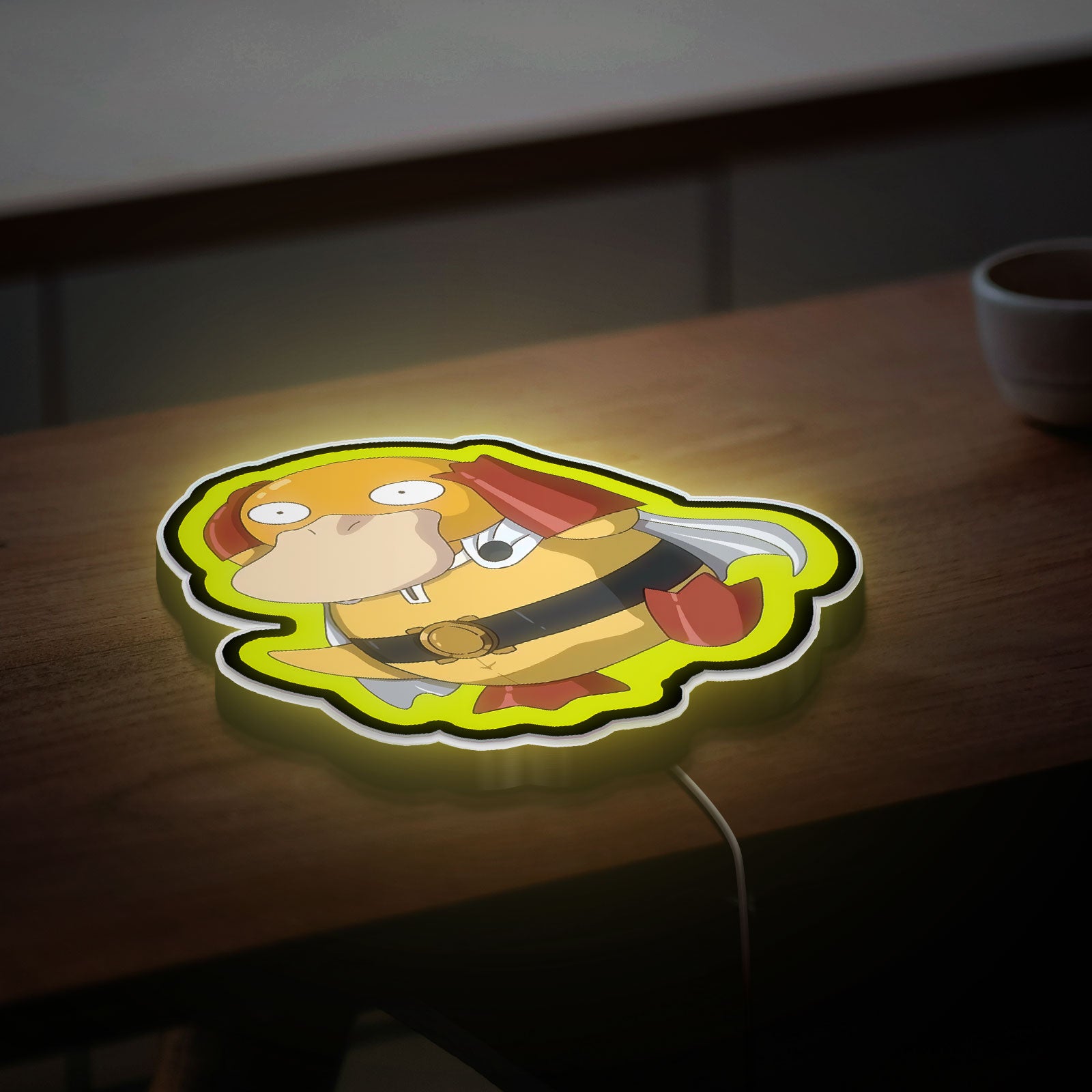 Pokemon Psyduck 3D Light Box - Cute Character LED Night Light, Anime & Gaming Room Decor for Pokemon Fans

