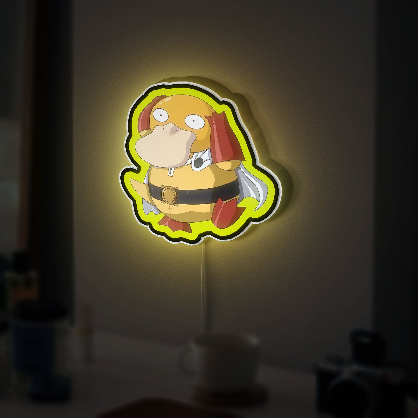 Pokemon Psyduck 3D Light Box - Cute Character LED Night Light, Anime & Gaming Room Decor for Pokemon Fans
