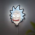 Rick and Morty Glow Light - Cartoon LED Wall Decor, Adult Swim Night Lamp, Sci-Fi Fan Gif
