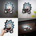 Rick and Morty Theme Wall Art Light, Sci-Fi Cartoon Decor Lamp, Unique Gift for Fans