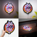 Rick and Morty Glow Wall Art - LED Light Sign with Chaotic Adventure Design, Fun Gift for Fans
