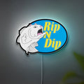 RIPNDIP Catfish LED Light - Funny Glow Sign, Novelty Room Decor with Playful Design, Cool Gift for Streetwear Fans
