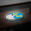 RIPNDIP Catfish LED Light - Funny Glow Sign, Novelty Room Decor with Playful Design, Cool Gift for Streetwear Fans
