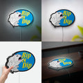 RIPNDIP Catfish LED Light - Funny Glow Sign, Novelty Room Decor with Playful Design, Cool Gift for Streetwear Fans
