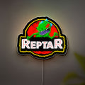 Reptar Glow Light - 90s Cartoon Night Lamp, Rugrats Inspired LED Sign, Nostalgic Kids Room Decor
