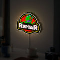 Reptar Glow Light - 90s Cartoon Night Lamp, Rugrats Inspired LED Sign, Nostalgic Kids Room Decor
