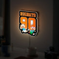Rugrats Glow Light - 90s Cartoon Night Lamp, Tommy & Friends LED Sign, Nostalgic Kids Room Decor with Soft Glow 