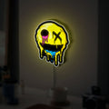 Graffiti Monkey Glow Sign - Urban Art LED Wall Decor, Street Style Night Light, Cool Room Art for Teens 