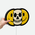 Skull Emoji Glow Light - Cool LED Night Lamp, Edgy Teen Room Decor, Funny Gift for Gamers