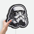 Star Wars Stormtrooper Glow Light - Galactic Empire LED Night Lamp, Sci-Fi Wall Decor, Perfect Gift for Star Wars Fans 