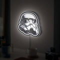 Star Wars Stormtrooper Glow Light - Galactic Empire LED Night Lamp, Sci-Fi Wall Decor, Perfect Gift for Star Wars Fans 