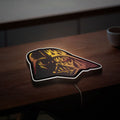 Darth Vader Glow Light - Star Wars Wall Decor, Dark Side LED Sign, Unique Gift for Fans
