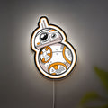 BB-8 Droid Glow Light - Star Wars Night Lamp, Sci-Fi Room Decor, Perfect Gift for Star Wars Fans
