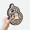 BB-8 Droid Glow Light - Star Wars Night Lamp, Sci-Fi Room Decor, Perfect Gift for Star Wars Fans
