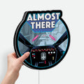 Star Wars Glow Light - Galactic Decor Night Lamp, Jedi LED Sign, Sci-Fi Movie Fan Gift with Cool Blue Glow
