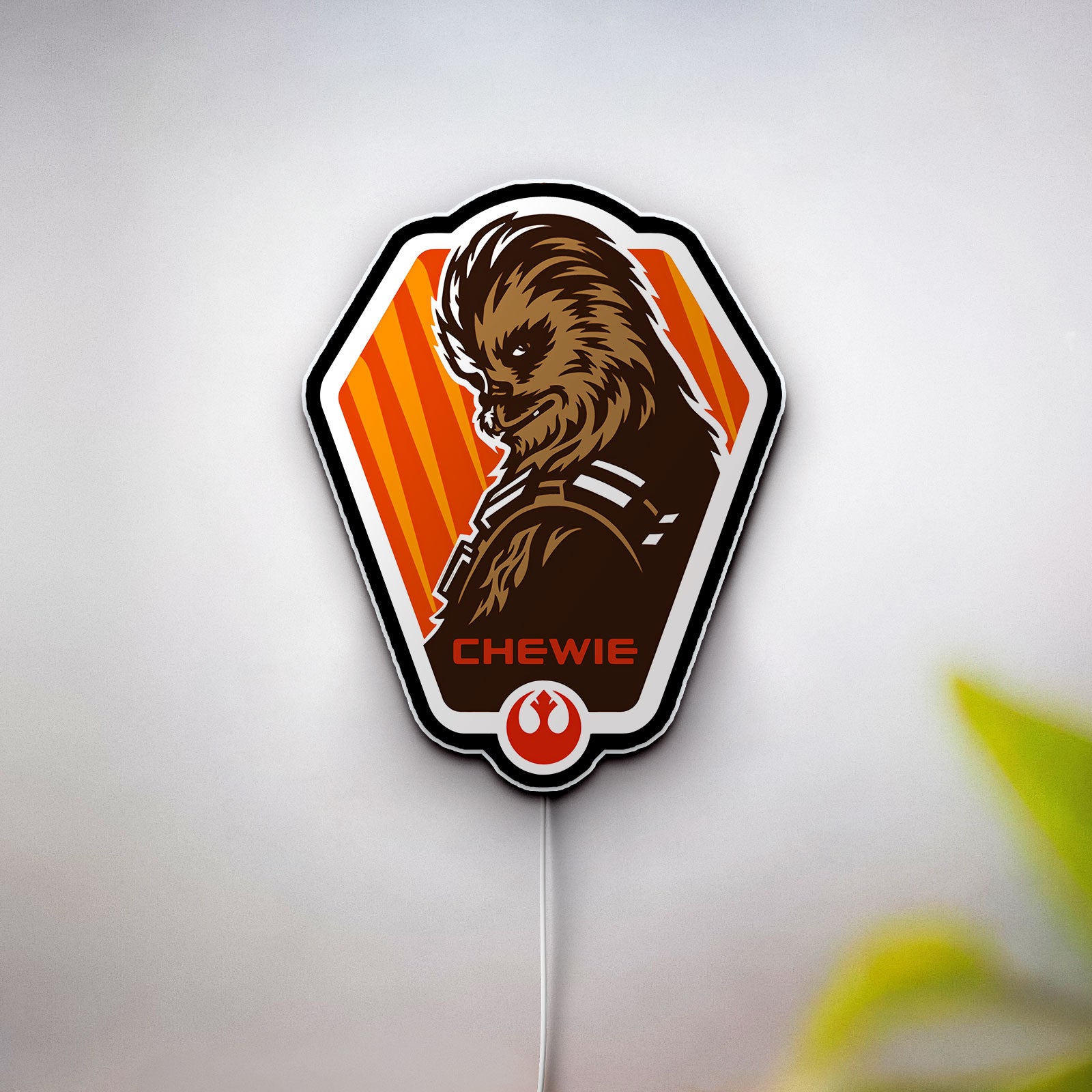 Star Wars Glow Light - The Force Awakens LED Decor, First Order & Resistance Night Lamp, Sci-Fi Fan Gift
