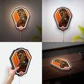 Star Wars Glow Light - The Force Awakens LED Decor, First Order & Resistance Night Lamp, Sci-Fi Fan Gift
