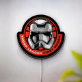 Star Wars Stormtrooper Glow Light - First Order LED Night Lamp, Sci-Fi Decor for Fans, Galactic Empire Themed Gift 