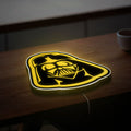 Darth Vader Glow Light - Star Wars LED Wall Decor, Dark Side Themed Night Lamp, Sci-Fi Movie Fan Gift
