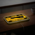 Choking Hazard Glow Sign - Humorous Warning LED Light, Sarcastic Home Decor, Funny Safety-Themed Night Lamp 