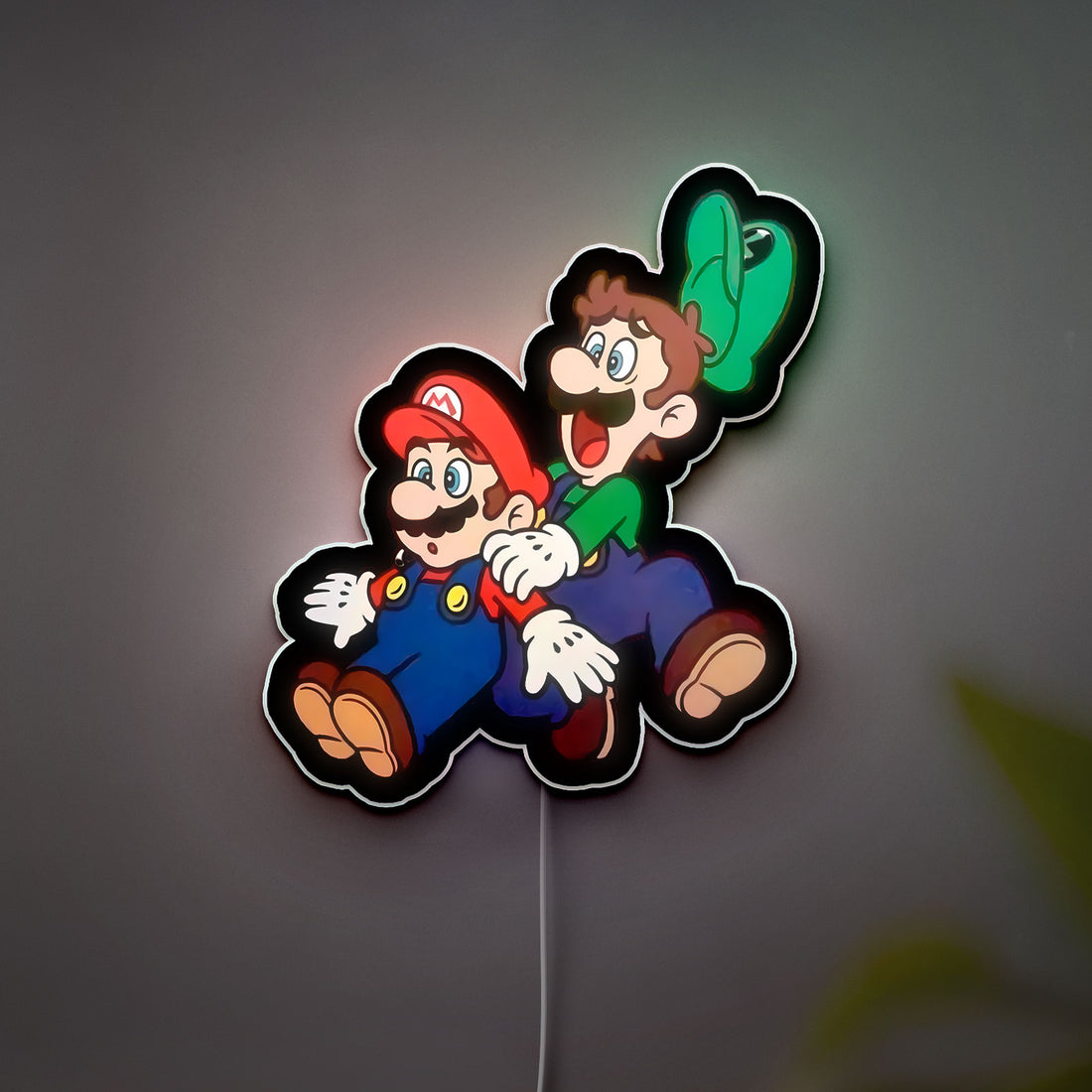 Super Mario Star Glow Light - Nintendo Inspired Night Lamp, Gaming Room Decor, Perfect Gift for Mario Fans
