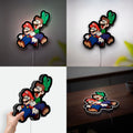 Super Mario Star Glow Light - Nintendo Inspired Night Lamp, Gaming Room Decor, Perfect Gift for Mario Fans

