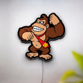 Donkey Kong Glow Sign - Nintendo Inspired LED Wall Decor, Video Game Room Light, Retro Arcade Gift for Gamers 