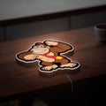 Donkey Kong Glow Sign - Nintendo Inspired LED Wall Decor, Video Game Room Light, Retro Arcade Gift for Gamers 