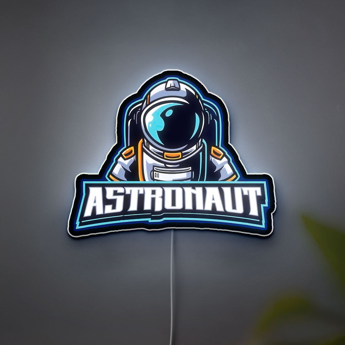 Astronaut Glow Light - Space Themed Night Lamp, Galaxy Decor, Unique Gift for NASA & Sci-Fi Fans